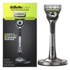 Gillette Labs with Exfoliating Bar Men's Razor - 1 Handle; 1 Blade Refill and Premium Stand EasyOptionXY LLC