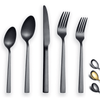 ReaNea 20-Pieces Matte Black Silverware Set Stainless Steel Cutlery Flatware Set, Set Service for 4 EasyOptionXY LLC