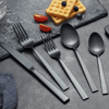 ReaNea 20-Pieces Matte Black Silverware Set Stainless Steel Cutlery Flatware Set, Set Service for 4 EasyOptionXY LLC