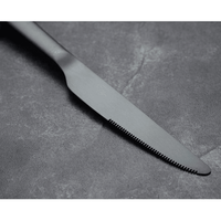 ReaNea 20-Pieces Matte Black Silverware Set Stainless Steel Cutlery Flatware Set, Set Service for 4 EasyOptionXY LLC