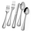 20-Piece Flatware Set - Extra Thick Heavy Duty - 18/10 Stainless Steel Silverware Sets, Set For 4 Flatware Sets EasyOptionXY LLC