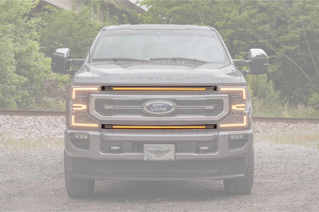 Morimoto Ford Super Duty Platinum (20-22) XBG LED DRL Grille Inserts