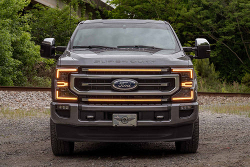Morimoto Ford Super Duty Platinum (20-22) XBG LED DRL Grille Inserts OffRoadUSA.com