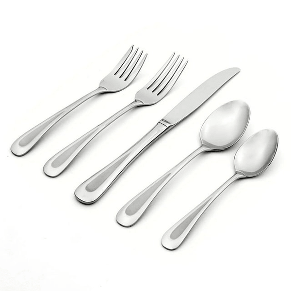 Oneida Satin Sand Dune 20 Piece Everyday Flatware Set EasyOptionXY LLC