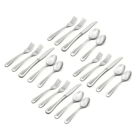Oneida Satin Sand Dune 20 Piece Everyday Flatware Set EasyOptionXY LLC