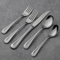 Oneida Satin Sand Dune 20 Piece Everyday Flatware Set EasyOptionXY LLC