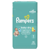 Pampers Baby-Dry Diapers Size 1, 44 Count EasyOptionXY LLC