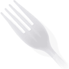 Comfy Package Heavy Duty Plastic Forks Bulk Disposable Cutlery Set, 400-Pack EasyOptionXY LLC