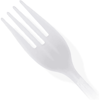 Comfy Package Heavy Duty Plastic Forks Bulk Disposable Cutlery Set, 400-Pack EasyOptionXY LLC