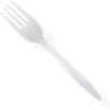 Comfy Package Heavy Duty Plastic Forks Bulk Disposable Cutlery Set, 400-Pack EasyOptionXY LLC