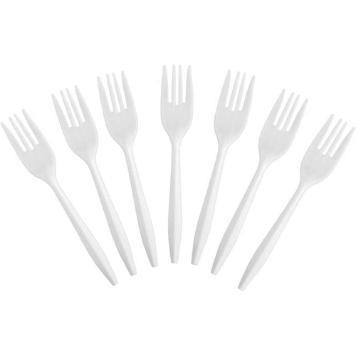 Comfy Package Heavy Duty Plastic Forks Bulk Disposable Cutlery Set, 400-Pack EasyOptionXY LLC