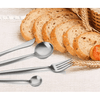 Bruntmor | Modern Adaline Silverware 1810 Stainless Steel Cutlery Set 16 Piece | 1 EasyOptionXY LLC