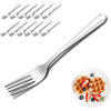 Bestdin 36 Pieces Forks Set, 8.2" Stainless Steel Dinner Forks Silverware, Pattern Design Mirror Polished Flatware Forks Dishwasher Safe, Table Forks Use for Home, Kitchen or Restaurant EasyOptionXY LLC