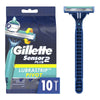 Gillette Sensor2 Plus Pivoting Head Men's Disposable Razors; 10 Count EasyOptionXY LLC