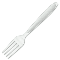 Solo Heavyweight Plastic Fork, White, 500-count EasyOptionXY LLC