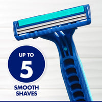 Gillette Sensor2 Plus Pivoting Head Men's Disposable Razors; 10 Count EasyOptionXY LLC