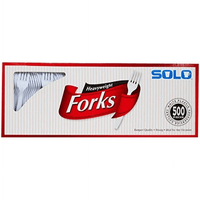 solo white heavyweight forks - 500 ct EasyOptionXY LLC