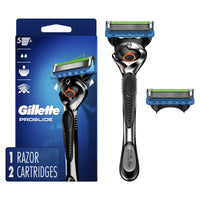 Gillette ProGlide Men's Razor Handle + 2 Blade Refills EasyOptionXY LLC