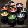 Chakra Candles with Premium Crystal and Healing Stones Luxury Meditation Scented Candles Gift Set for Women Stress Relief Spiritual Decor Healing Candles for Yoga, Aromatherapy EasyOptionXY LLC