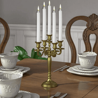 DecorRack 6 White Taper Candles, 10 inch EasyOptionXY LLC