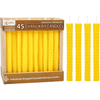 Zion Judaica Natural Beeswax Hanukkah Candles Set In A Wooden Crate Honeycomb Design Chanukkah Celebration Candles Honey Scented Aroma Candle Set of 45 Yellow bees Wax Chanukah Candle Set Holiday Gift EasyOptionXY LLC