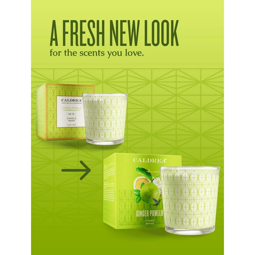 Caldrea - Candle Bougie Ginger Pomelo - 8.1 oz. EasyOptionXY LLC
