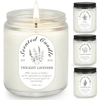 VGGFDY Scented Candles for Women Gift Aromatherapy Soy Wax Candle Set with Strongly Fragrance Jar Candles, 25.4 oz/set EasyOptionXY LLC