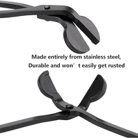 Candle Wick Trimmer, Candle Cutter Stainless, Candle Wick Cutter, Steel Wick Clipper Scissor Candle Tool for You to Safely Remove The Cut Wick, controllable The Candle Flame and Cleaner Burn EasyOptionXY LLC