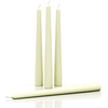 CANDWAX 10 inch Taper Candles Pack of 4 - Dripless Taper Candles and Unscented Candlesticks - Perfect as Dinner Candles and Household Candles - Ivory Candles EasyOptionXY LLC