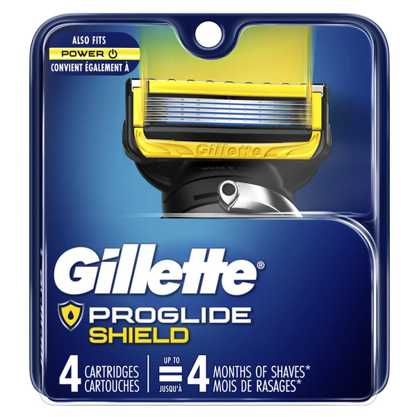 Gillette ProGlide Shield Mens Razor Blade Refill Cartridges; 4 Count EasyOptionXY LLC