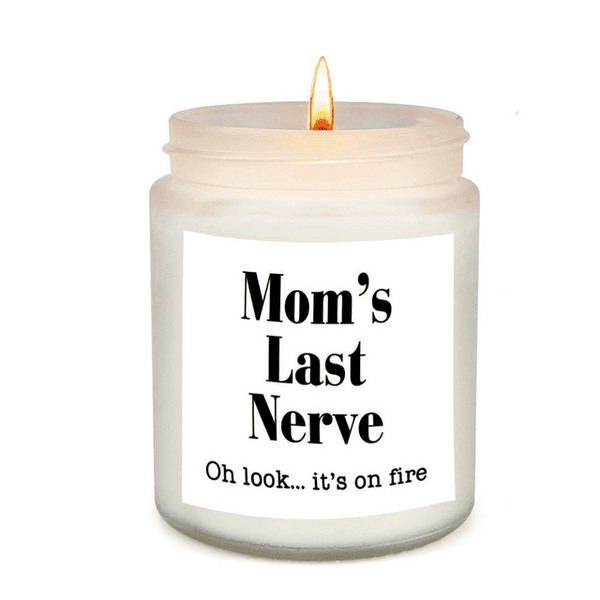 Candles for Home Scented, Made from Natural Soy Wax, Long Lasting Scent, Lavender Scented Candle 7.1 oz, Unique and Fun Birthday or Christmas Gifts (White) EasyOptionXY LLC