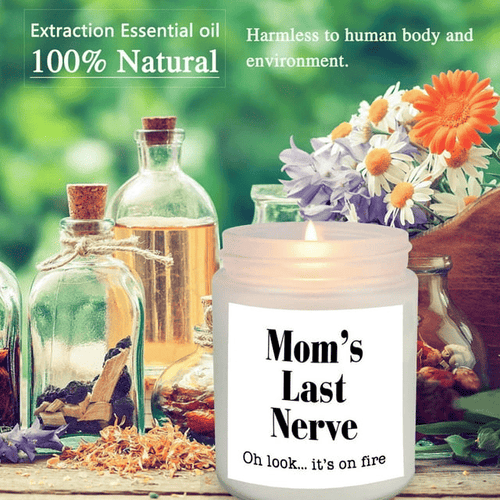 Candles for Home Scented, Made from Natural Soy Wax, Long Lasting Scent, Lavender Scented Candle 7.1 oz, Unique and Fun Birthday or Christmas Gifts (White) EasyOptionXY LLC