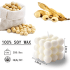 Bubble Candle - Cube Soy Wax Candles, Home Decor Candle, Scented Candle Set 2 Pieces, Home Use and Gifting EasyOptionXY LLC