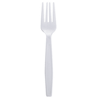 Karat PP Plastic Extra Heavy Weight Forks - White - 1,000 ct EasyOptionXY LLC