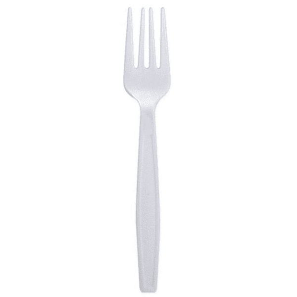 Karat PP Plastic Extra Heavy Weight Forks - White - 1,000 ct EasyOptionXY LLC
