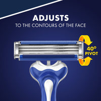 Gillette Sensor3 Men's Disposable Razor; 8 Razors EasyOptionXY LLC