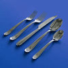 Gourmet Settings Melody 20pc Flatware Set, 18/0 Stainless Steel, Service for 4 EasyOptionXY LLC