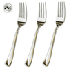 JL Prime 280 Piece Silver Plastic Forks Set, Re-Usable Recyclable Plastic Forks, Silver Plastic Forks, Great for Wedding, Anniversary, Rehearsal, Shower Events EasyOptionXY LLC