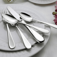 oneida flight 45-piece stainless-steel flatware set, service for 8 (2865045a) EasyOptionXY LLC