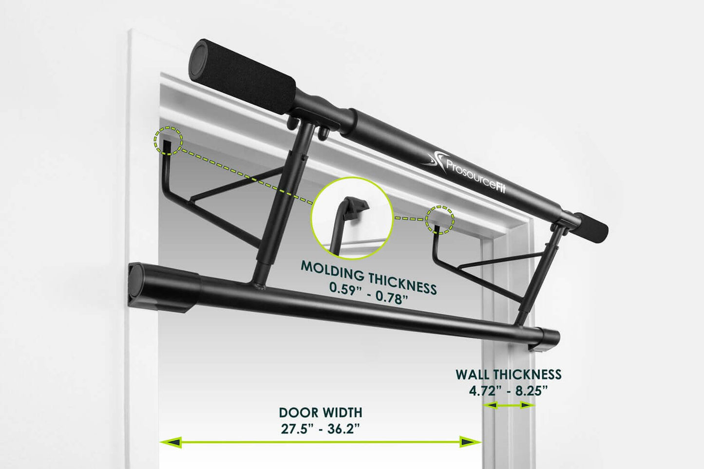 Foldable Doorway Pull Up Bar