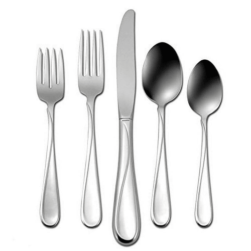 Oneida Icarus 45 Piece Casual Flatware Set, 18/0 Stainless, Service for 8 EasyOptionXY LLC