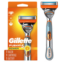 Gillette Fusion5 Power Men's Razor Handle; 1 Blade Refill EasyOptionXY LLC