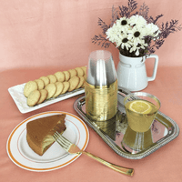 JL Prime 100 Piece Gold Plastic Forks Set, Re-Usable Recyclable Plastic Forks, Gold Plastic Forks, Great for Wedding, Anniversary, Rehearsal, Shower Events EasyOptionXY LLC