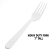 Faithful Supply White Plastic Silverware Sets 250 Ct - Perfect for All Occasions EasyOptionXY LLC