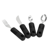 Weighted Utensils, Anti Shaking 4 Pieces Stainless Steel Hanging Hole Parkinsons Utensils For Parkinson EasyOptionXY LLC