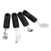 Weighted Utensils, 4 Pieces Nonslip Grip Parkinsons Utensils For Parkinson EasyOptionXY LLC