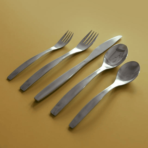 Gourmet Settings Loft 20pc Flatware Set, 18/0 Stainless Steel, Service for 4 EasyOptionXY LLC