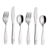 Exzact Children Flatware 6pcs Stainless Steel Silverware Set - Engraved Dog Cat Bunny Design EasyOptionXY LLC