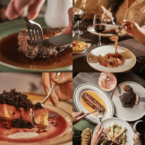 20 Piece Silverware Set, Premium Silverware Mirror Polished Cutlery Set, Stainless Steel Flatware Sets Service for 4, Spoons Forks Knifes Utensils, Tableware Sets for Home & Kitchen, Dishwasher Safe EasyOptionXY LLC