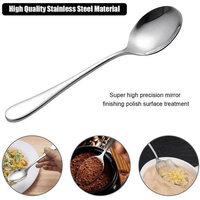 Flatware Set, Extra Heavy 18-0 Stainless Steel Classic Old-Fashioned Dinner Spoons , Dinner Forks and Dinner Knives , 3-Piece Set EasyOptionXY LLC